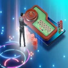 Live dealer baccarat table streamed in real time on a45a casino